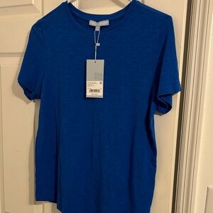ANTONIO MELANI Cobalt Blue Short Sleeve Tee